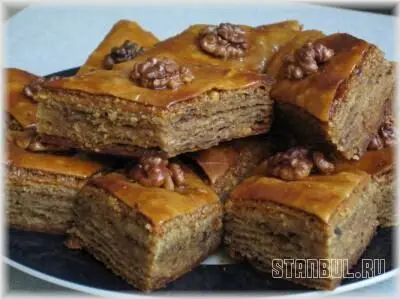 Рецепты пахлавы